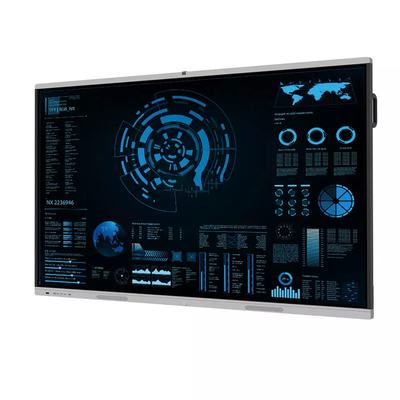 Màn hình phẳng tương tác màn hình cảm ứng dưới 135W 105 inch dành cho trường học