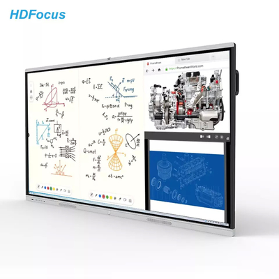 Bảng tương tác thông minh tương tác 105 inch Bảng điều khiển phẳng thông minh tương tác