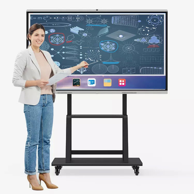 Màn hình tương tác CE ROHS FCC HDMI Màn hình phẳng điện tử
